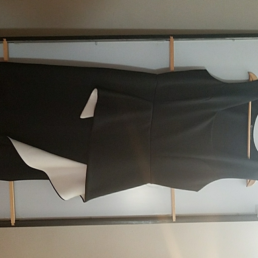 Plus size black dress